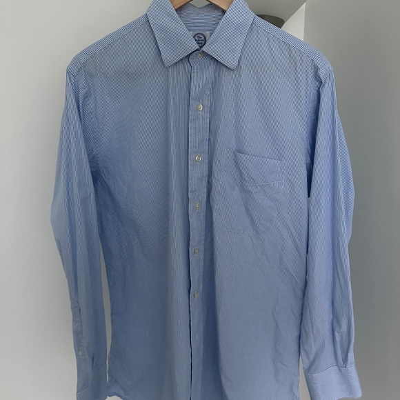 Andover Shop (Cambridge, MA)- Men's Shirt - Blue & White (15.5 - 34) - Picture 1 of 2